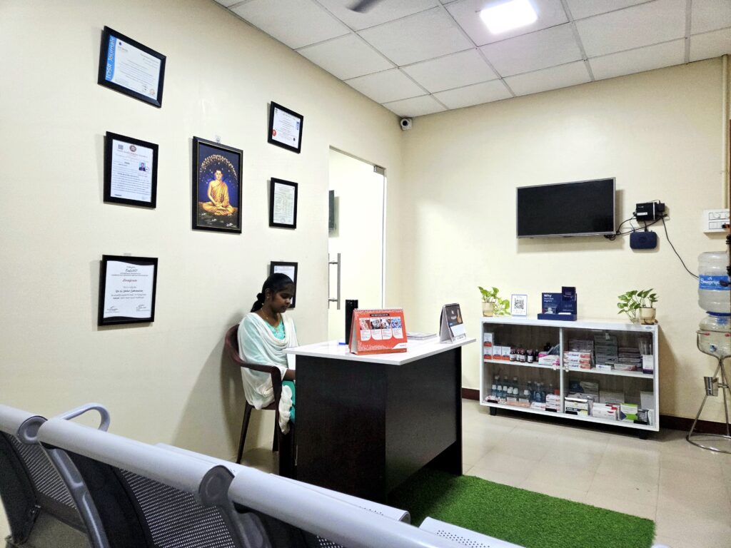 Reception Room at Elegance Dental & Multi-Speciality Clinic,tenkasi road, rajapalayam